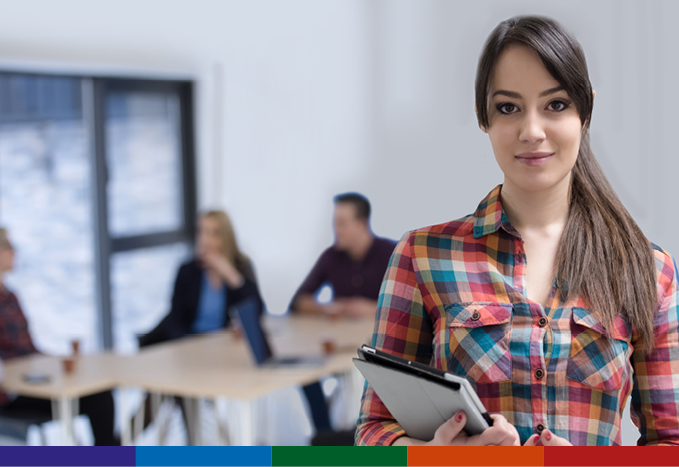 Image of an apprentice at work.